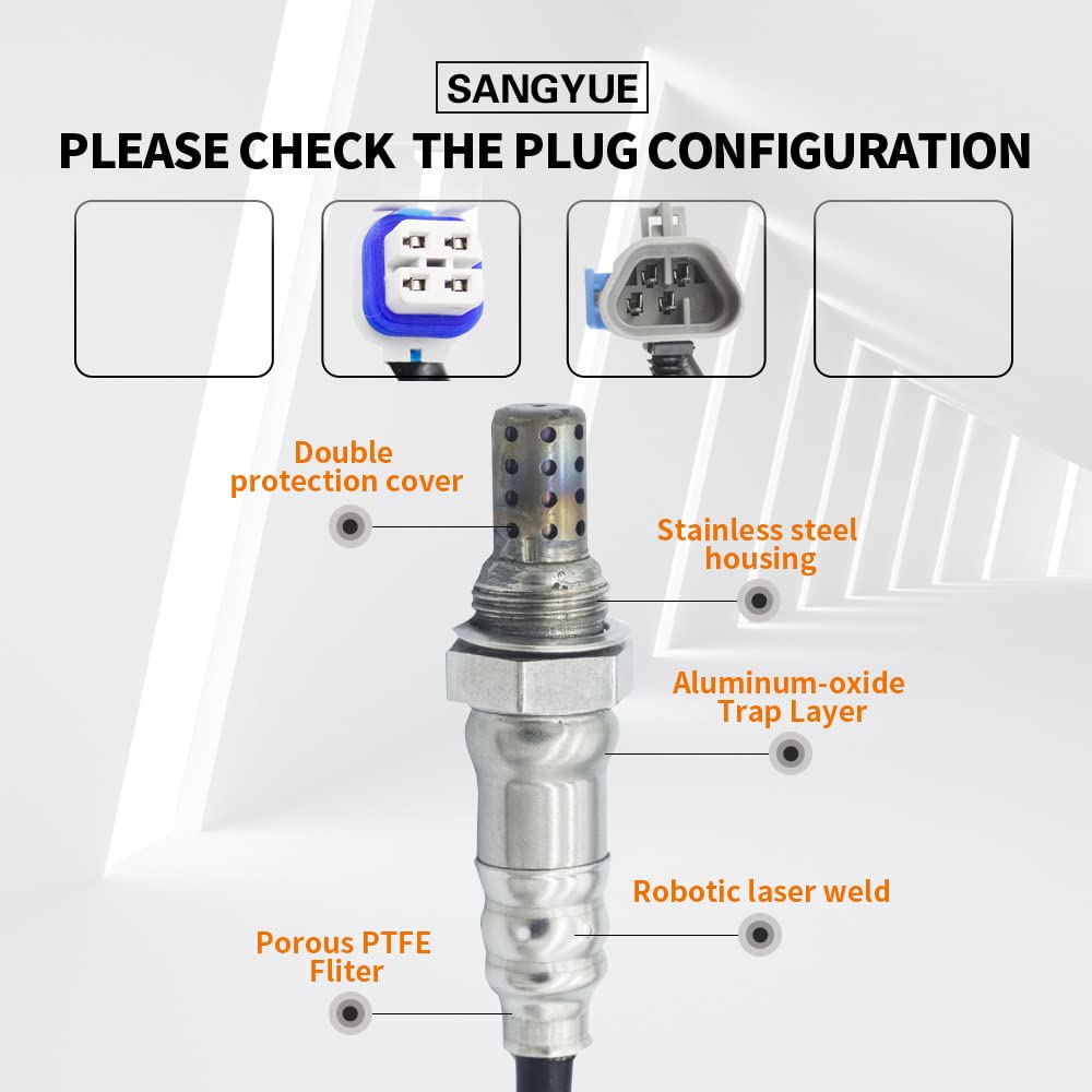 2X Oxygen Sensor 1 & 2 For Hummer H3 2006 3.5L Upstream + Downstream