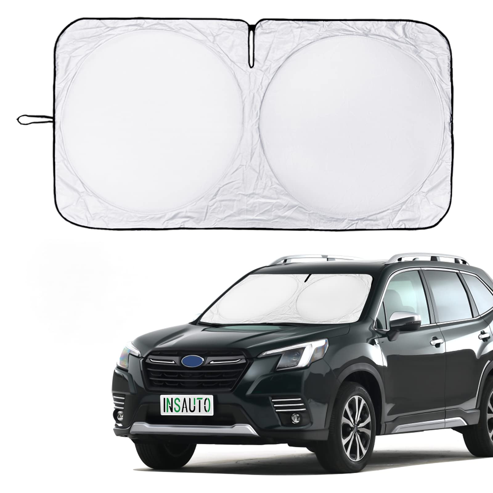 Windshield Sun Shade Sunshade For Subaru Legacy & Forester Brz Ascent For 2021 Subaru Outback Windshield Cover, Foldable Front W