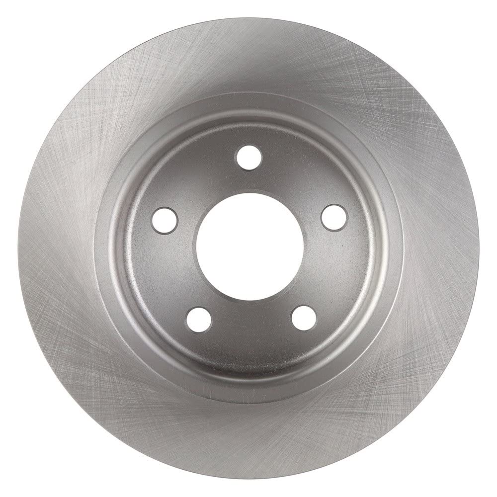 Trq Rear Brake Rotors Set Solid Compatible With 2012-2018 Ford Focus