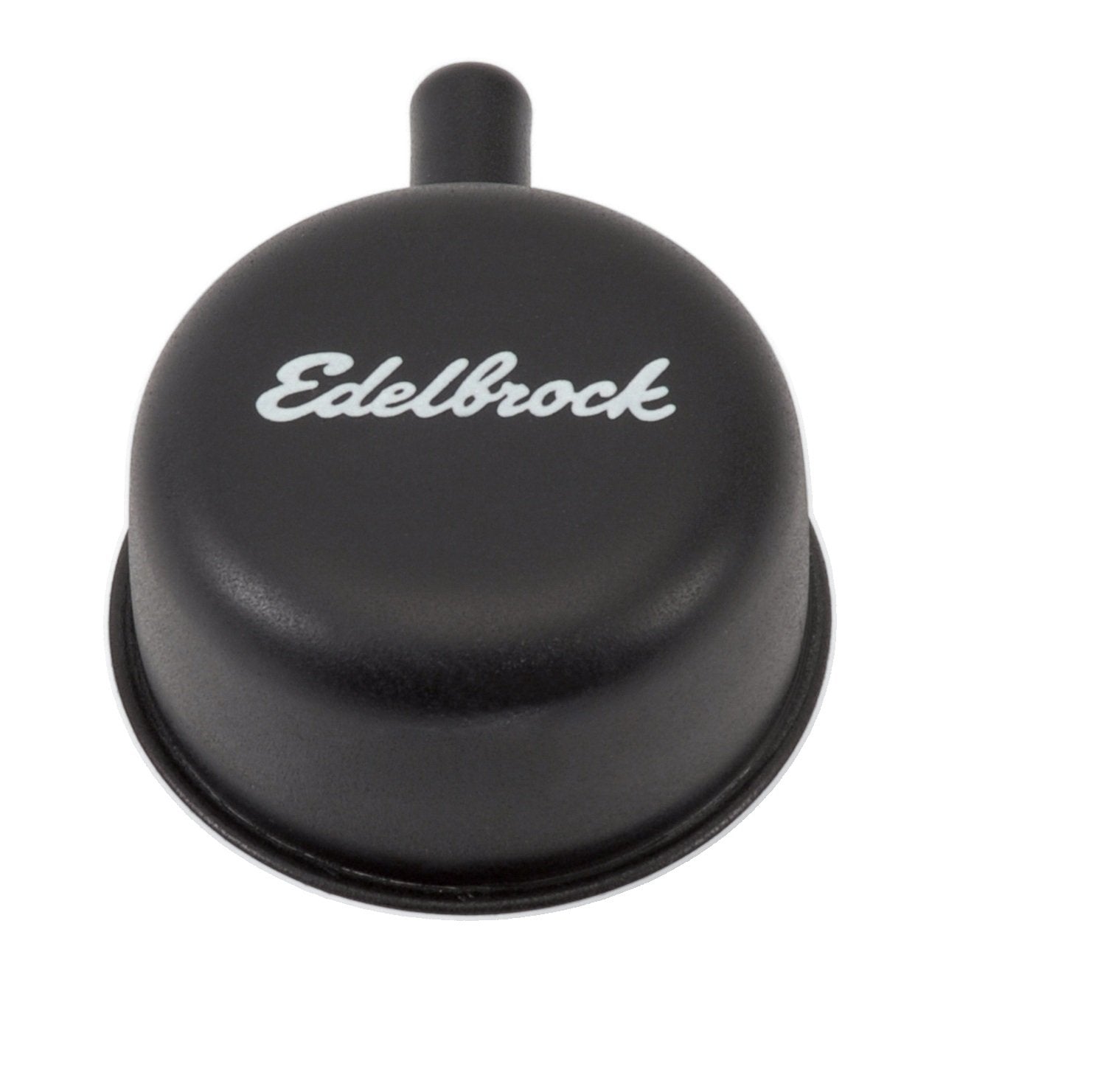 Edelbrock 4413 Valve Cover Breather Round 2.25 In. Tall W/90 Deg. Pvc Port