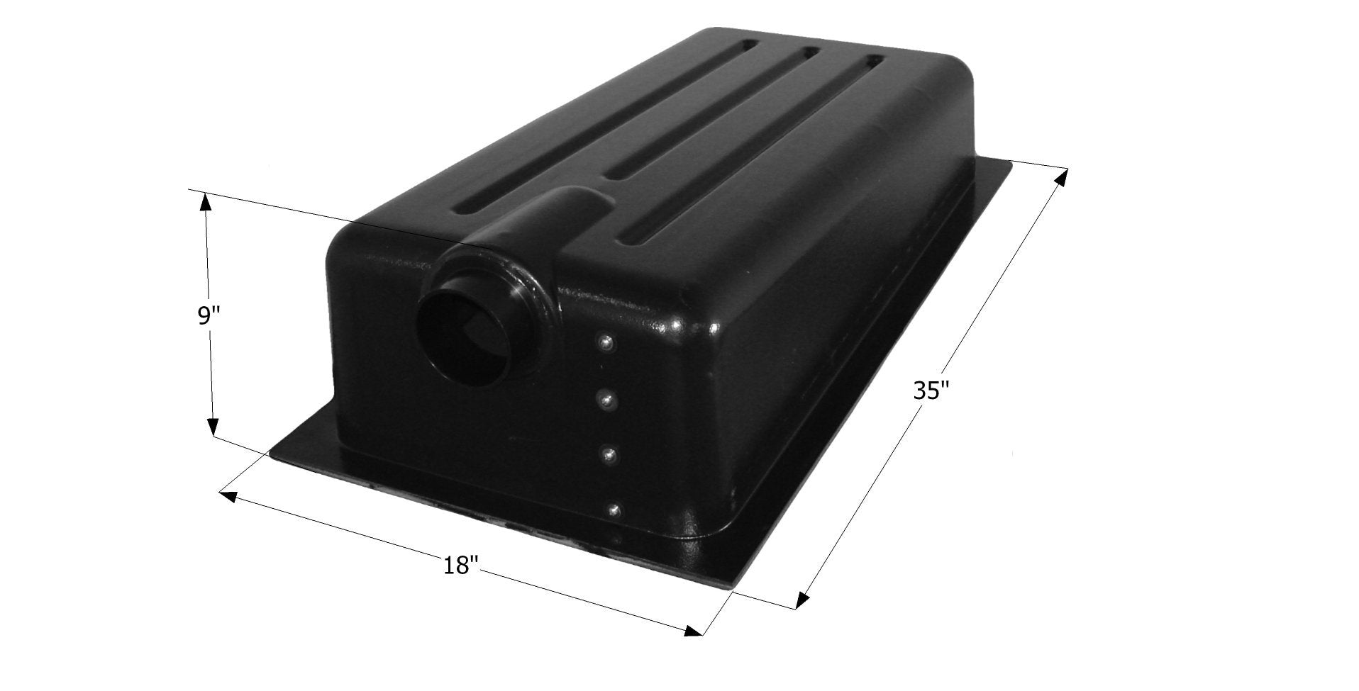 ICON Center End Drain HT147ED with 3'' Spigot & 4 Level Sensors
