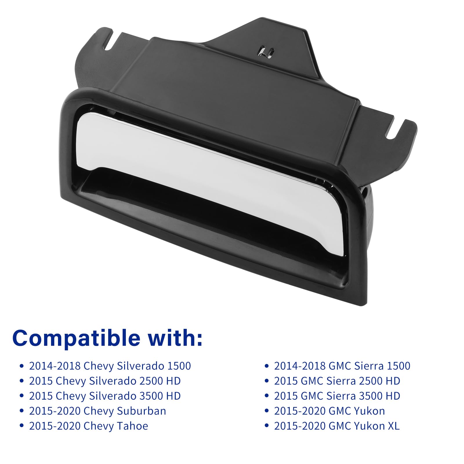 Center Console Latch For Chevy Silverado Suburban Tahoe, Gmc Sierra Yukon 2014 2015 2016 2017 2018 2019 2020, Replace# 22792217