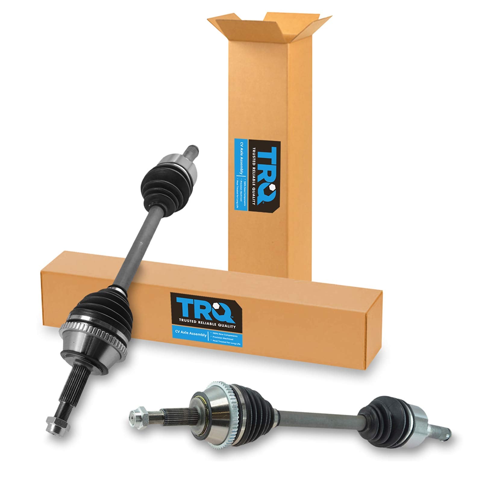 Trq Rear Cv Axle Shaft Assembly Set Compatible With 2002-2010 Ford Explorer 2007-2010 Explorer Sport Trac 2003-2005 Lincoln Avia