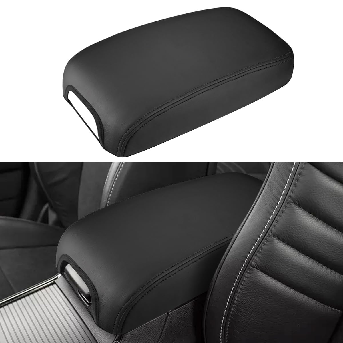 Intget Center Console Cover For Dodge Charger Accessories 2011-2020 2021 2022 2023 For Chrysler 300 2015-2022 Leather Console Li