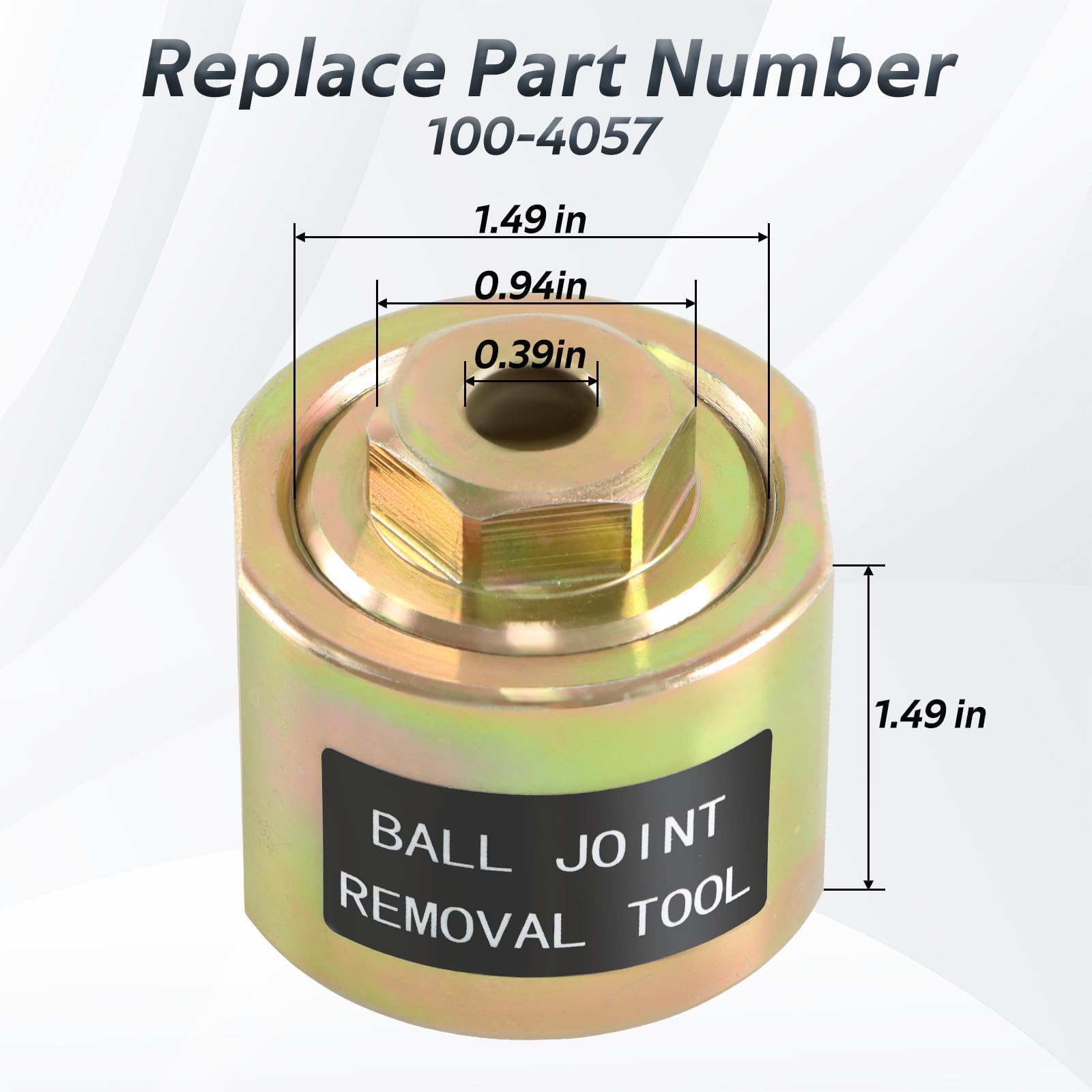 Himarklif Front Ball Joint Puller Removal Tool Fits For Polaris Atv Utv Sportsman Ranger Etc Replace# 100-4057