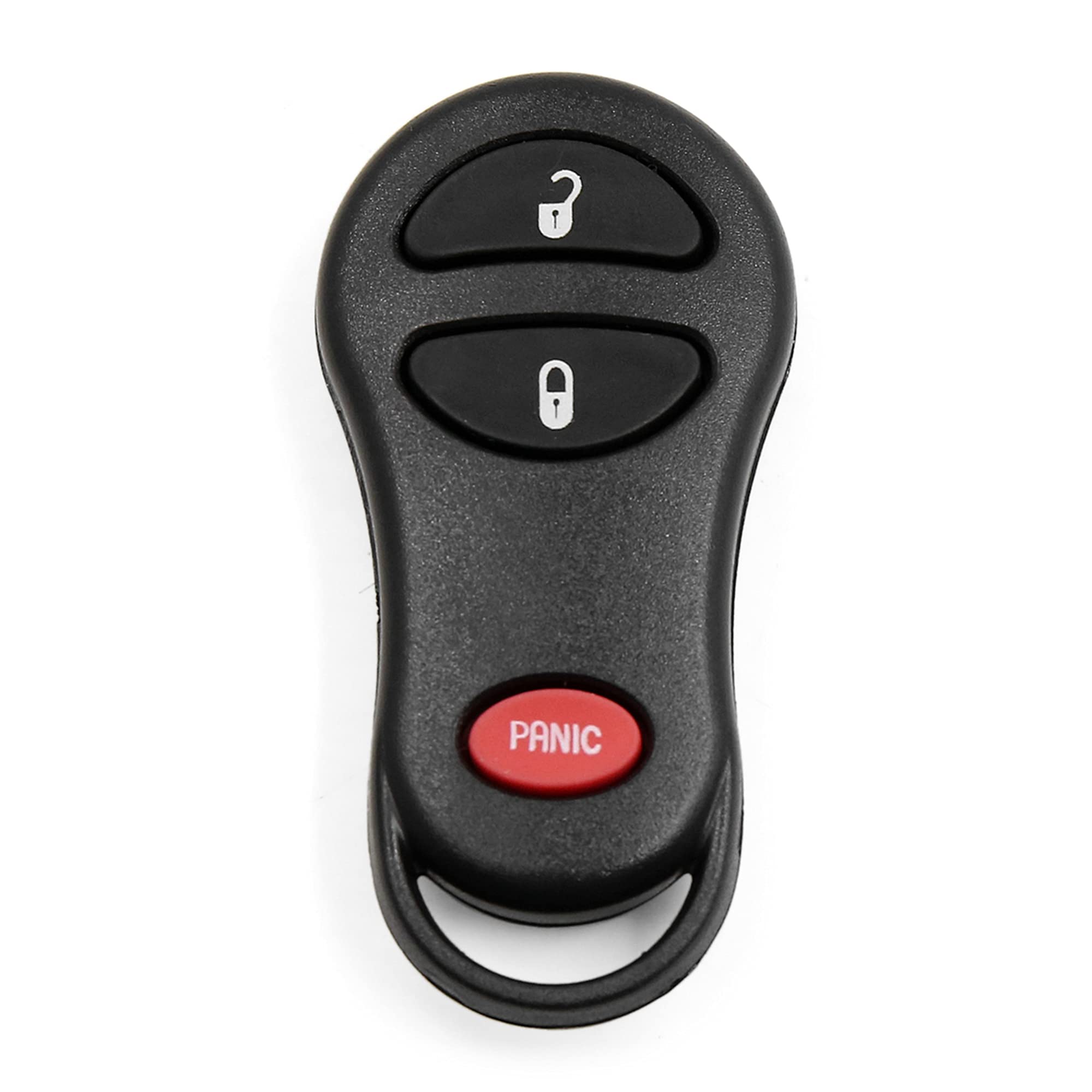 uxcell New 3 Buttons Key Fob Remote Control Case Shell Replacement 04686481 for 2001-2005 Dodge