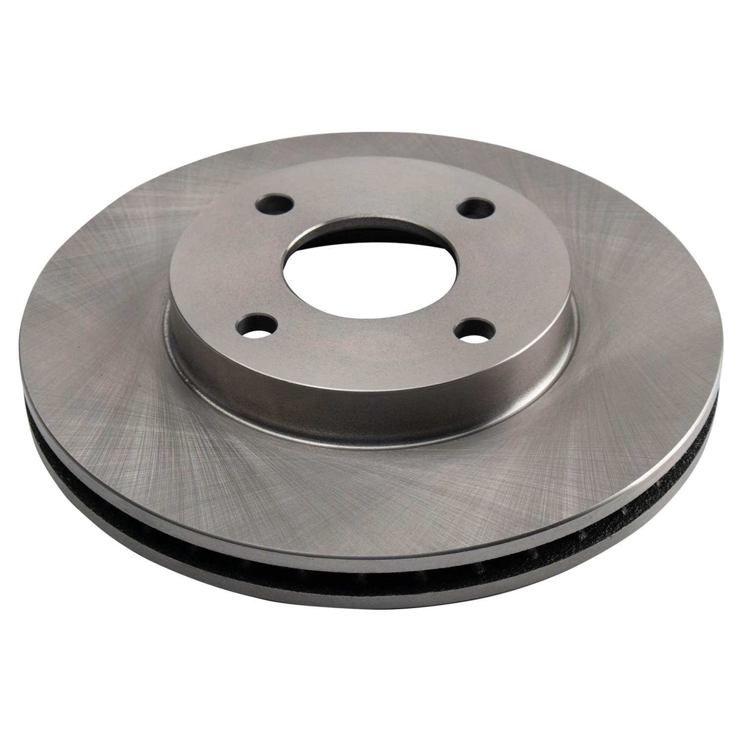 Trq Front Brake Rotors Set Vented Compatible With 1995-2000 Ford Contour 1999-2002 Mercury Cougar Mystique