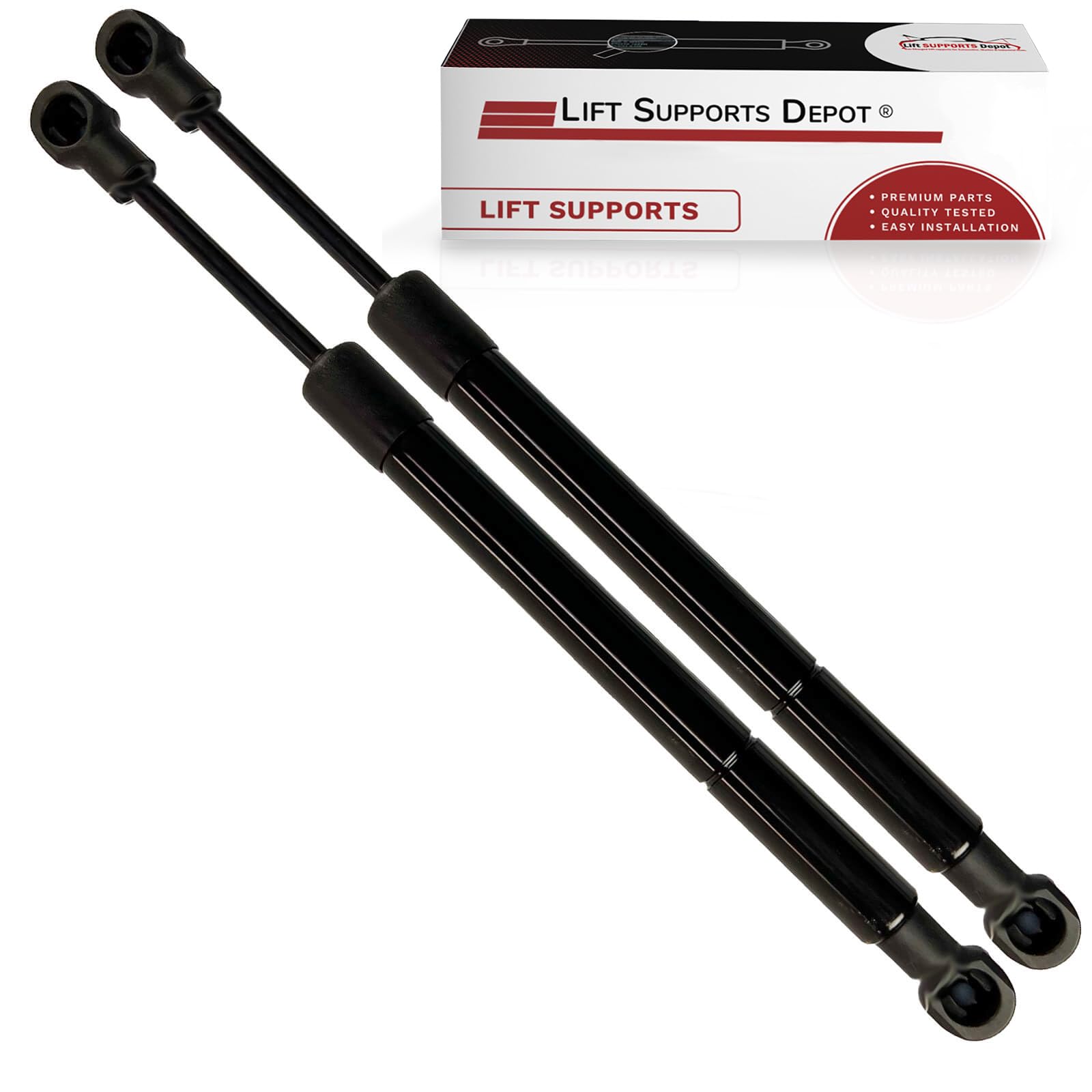 Lift Supports Depot Qty (2) P10117 Steering Control Dampers Compatible with Hustler Raptor Flip-Up X XD XL SD SDX XDX Limited Fa