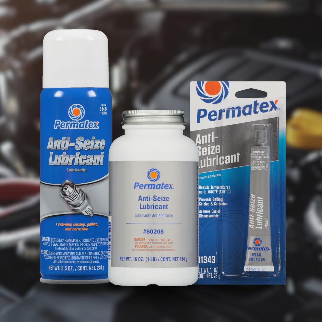 Permatex 80078-12Pk Anti-Seize Lubricant, 8 Oz. (Pack Of 12)