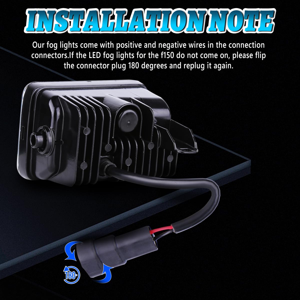 Bicyaco Upgrade Led Fog Lights For 2015-2020 Ford F150, 4 Inch Led Fog Light Assembly Kit,36W Waterproof Led Bumper Lamps Set-1 Pair