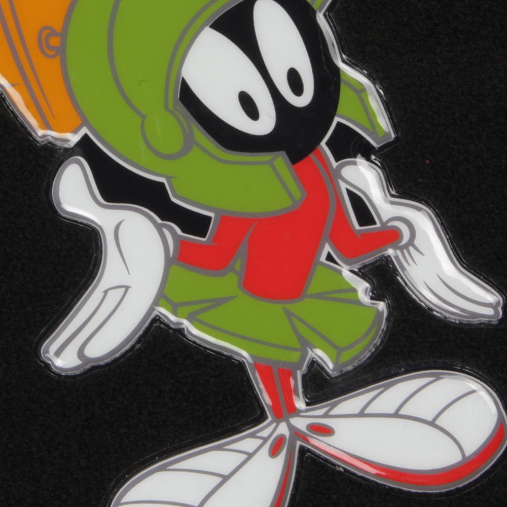 Bdk Warner Bros Looney Tunes Marvin The Martian Universal Fit 4Pc Set Car Accessories Floor Mats - Front 26'' X 16.5'' & Rear 14