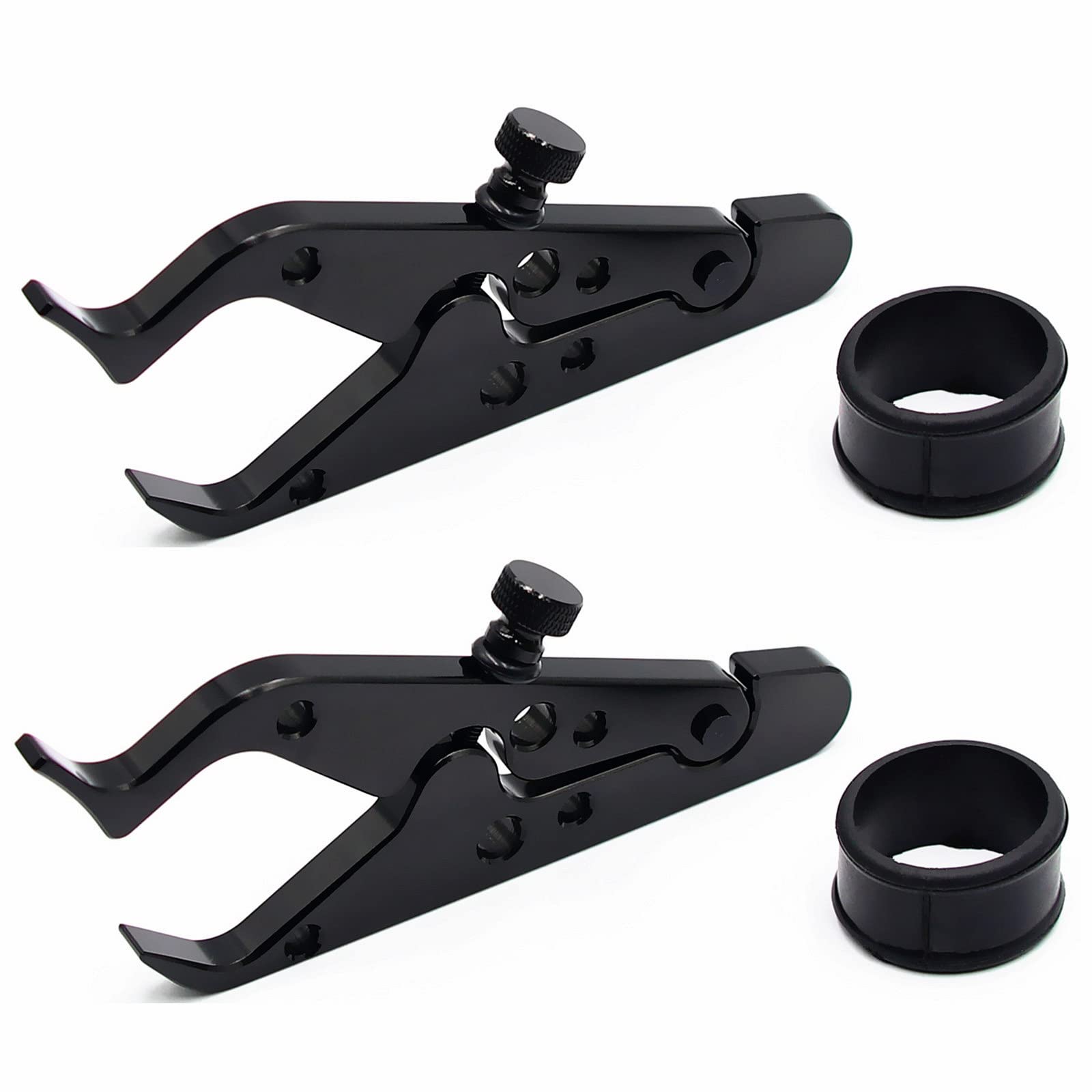 Motorcycle Cruise Control,Universal Throttle Assist Wrist Hand Grip Lock Clamp Aluminum with Silicone Ring Protect Throttle Grip