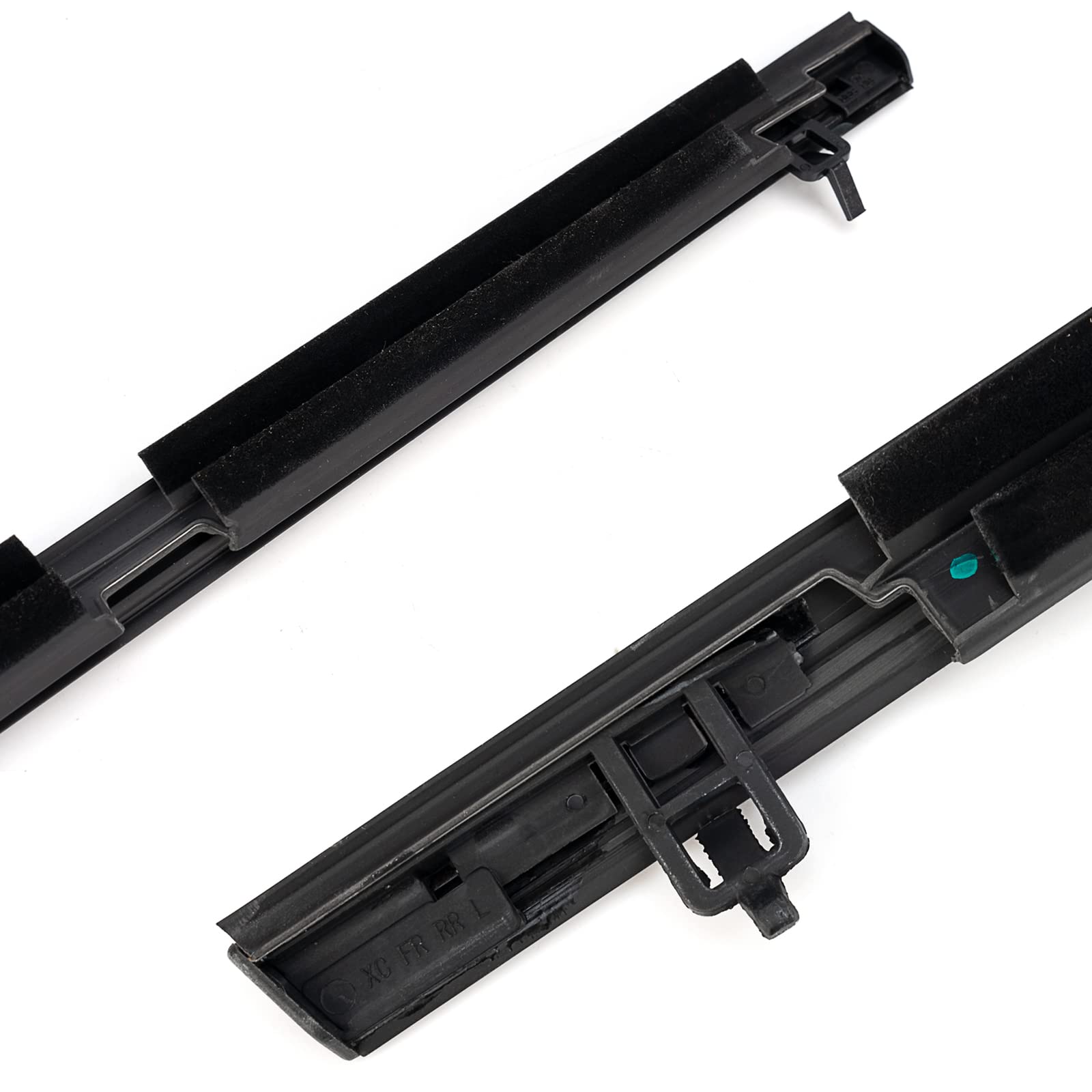 Geataat 4Pcs Weatherstrip Window Moulding Trim Seal Belt Compatible With 2006-2011 Honda Civic Replace# 72460-Sna-A01 72410-Sna-