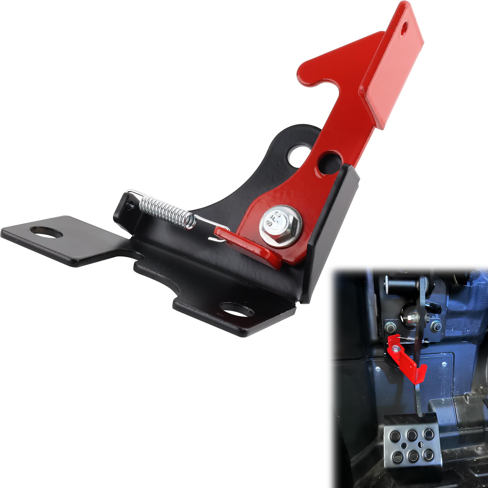 VVORHSBELL Lockable Spring Parking Brake Compatible With POLARIS RZR All Mondel,Accessories Fit for all Polaris RZR 800, 900, 10