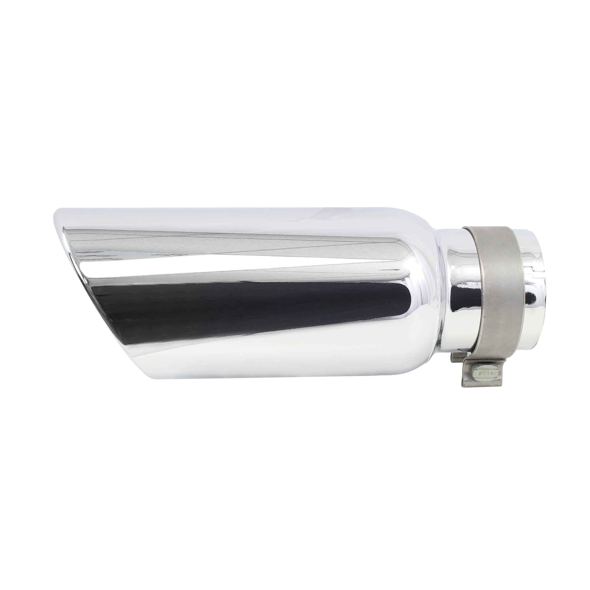 Go Rhino Exhaust Tip | Stainless Steel, Chrome | Grt35514 | Fits 3 ½ Diameter Exhaust Tubes