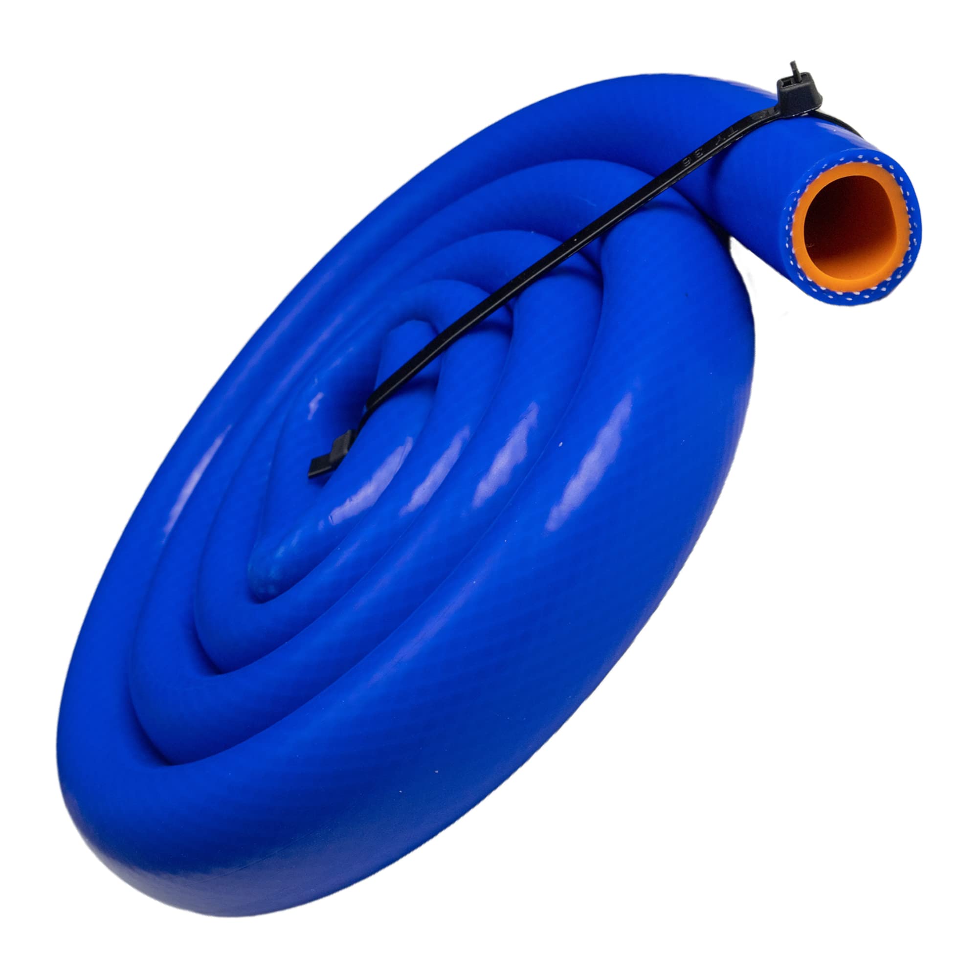 ZIMFLEX Silicone Heater Hose Blue Reinforced High Temperature (Inner Diameter 1 inch, 5 Ft)