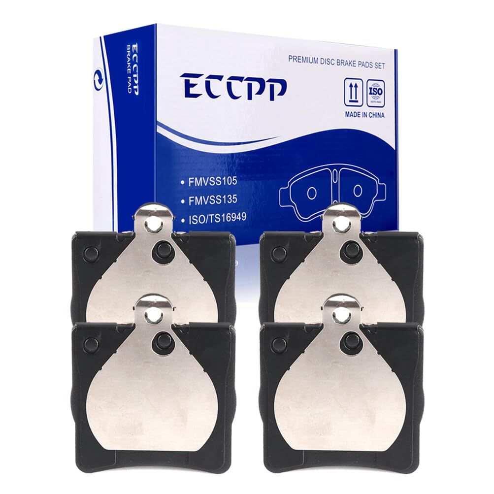 Automuto 4Pcs Rear Semi-Metallic Disc Brake Pads Set D779 For Chrysler Crossfire For Mercedes-Benz C230 C240 C280 E300 Slk230 Sl