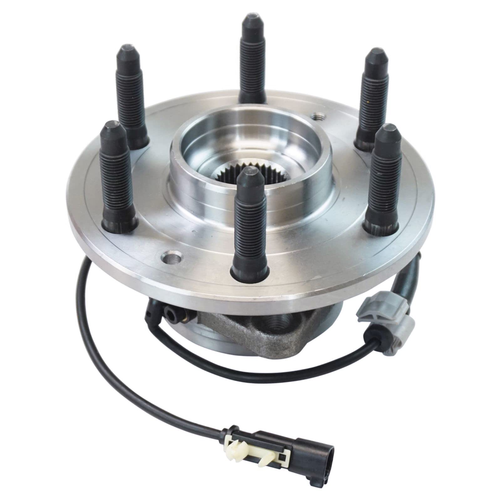 Trq Front Wheel Bearing & Hub Assembly With Abs Sensor Compatible With 2015-2020 Cadillac Escalade Escalade Esv 2013-2019 Xts 20