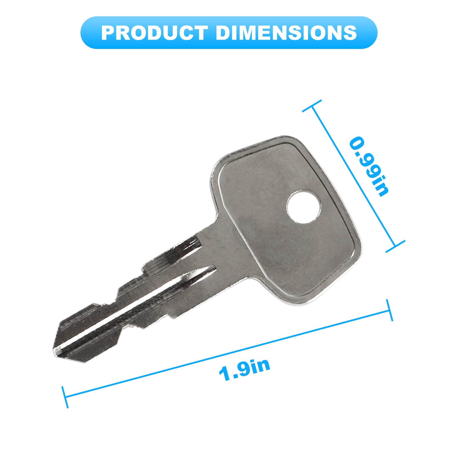 2806 X-Cargo Roof Rack Key, XCargo Luggage Roof Replacement Keys for Sears XCargo Karrite Sport Rack Carriers,Karrite Ski Bike x