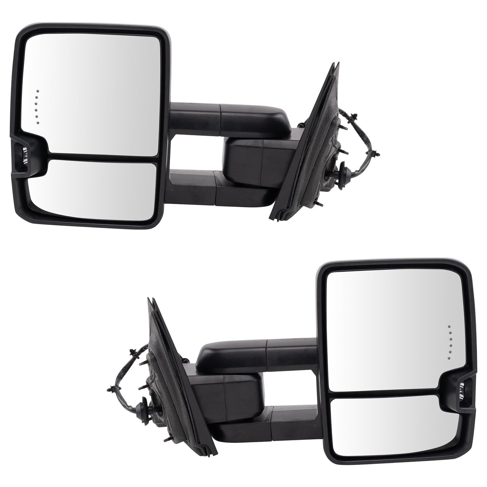 Trail Ridge Mirror Set Compatible With 2015-2016 Chevrolet Silverado 1500