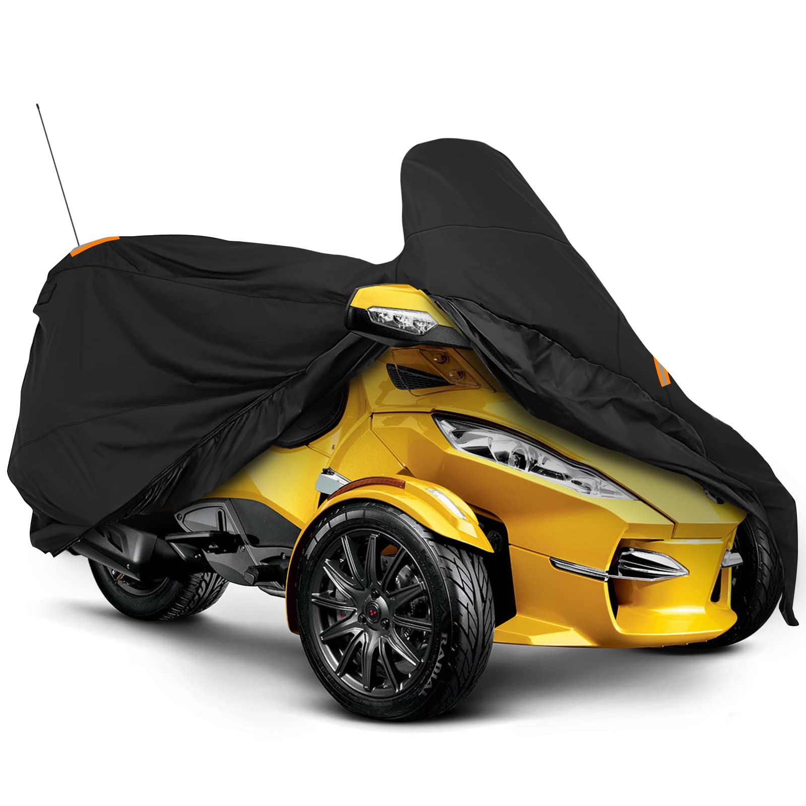 Starknightmt Spyder Full Cover, Waterproof Cover Compatible With Can Am Spyder Rt/Rt Limited 2010-2019 Spyder Accessories All Weather Protection Cover Replacement Oem 219400860