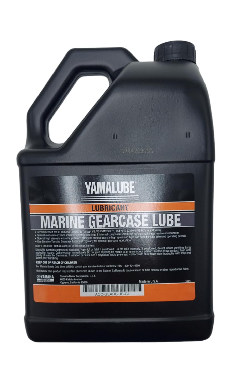 Yamaha Original OEM Yamalube Acc-GEARL-UB-GL Marine Lower Unit Gearcase Lube Yamalube OEM - 1 Gallon