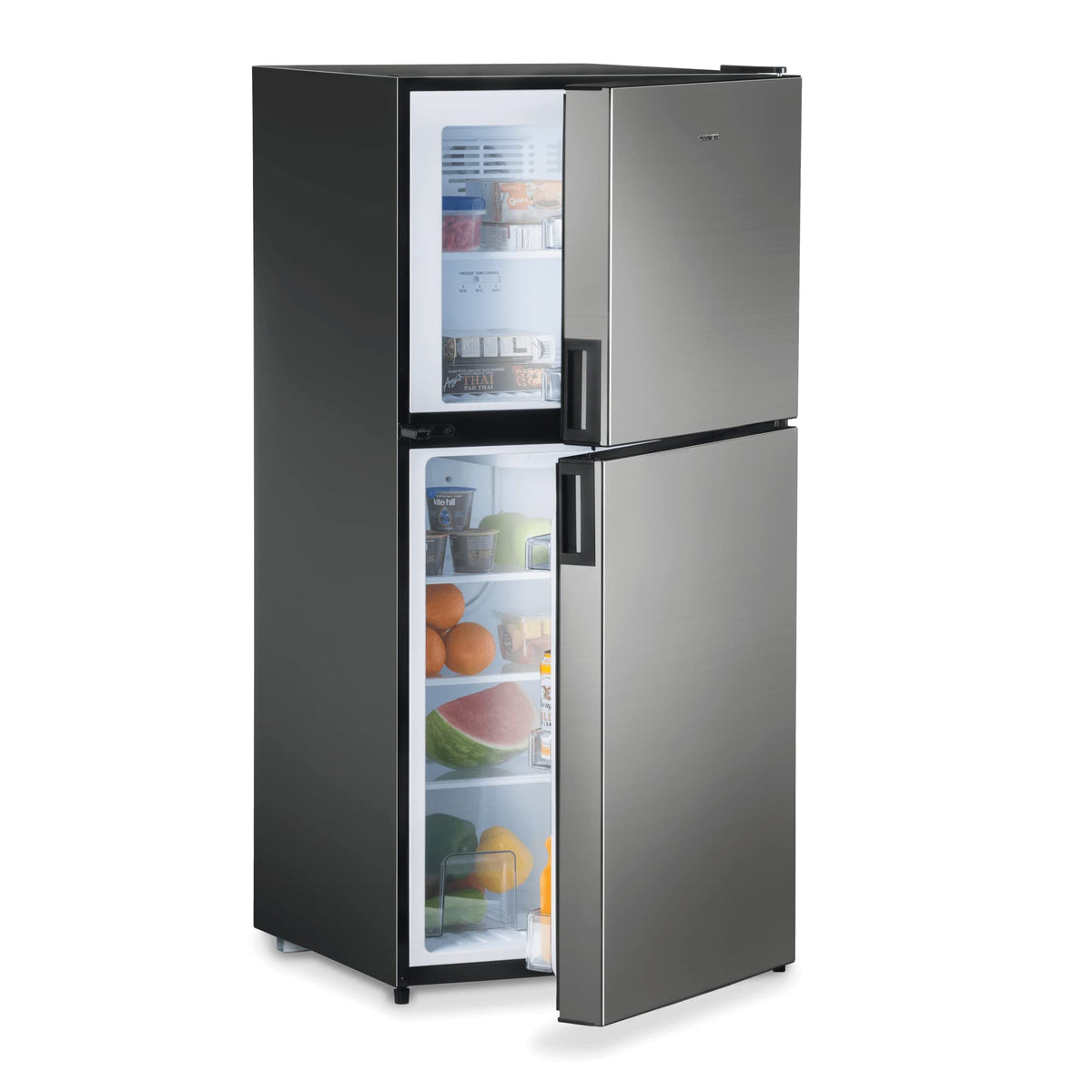 Dometic Dmc4081Cfrh Rv Refrigerator - 8 Cu.Ft. Storage, 12Vdc Compressor Cooling, Right Hinge
