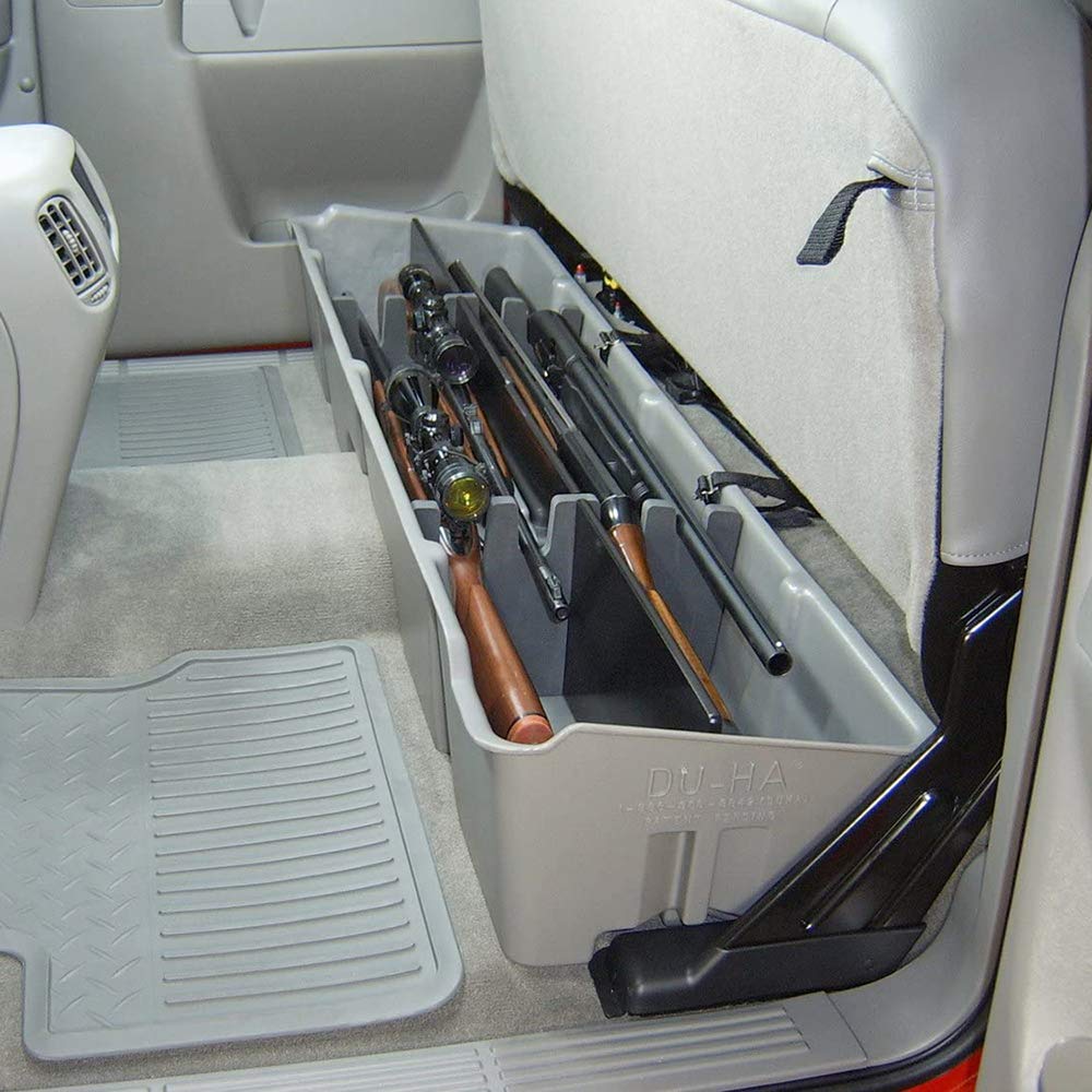 Du-Ha Under Seat Storage Fits 99-07 Chevrolet/Gmc Silverado/Sierra Extended Cab, Tan, Part #10003