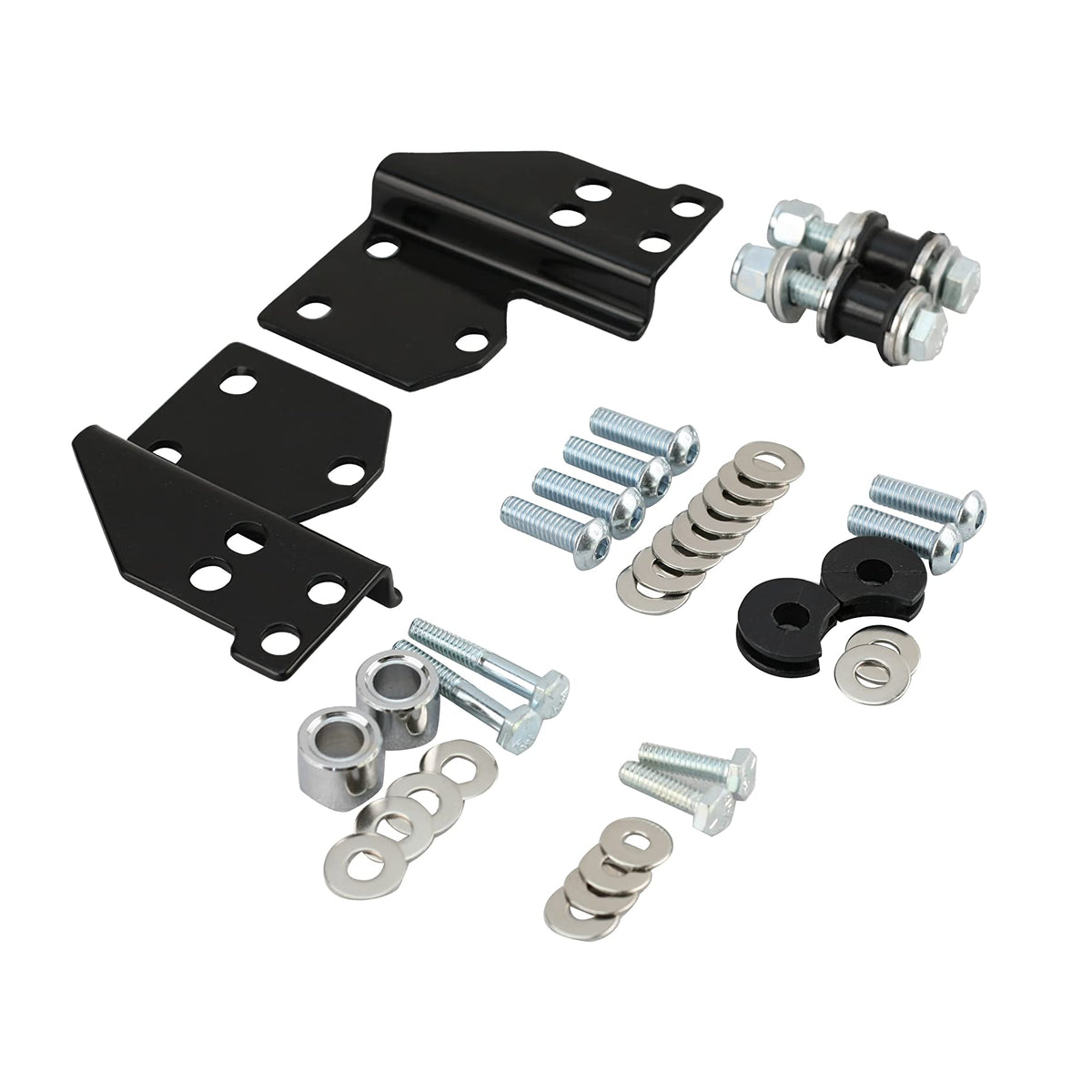 Front Docking Kit Fits For Harley Detachable Sissybar 1997-2008 Street Glide/Ele WBCARB09S1CDTSS