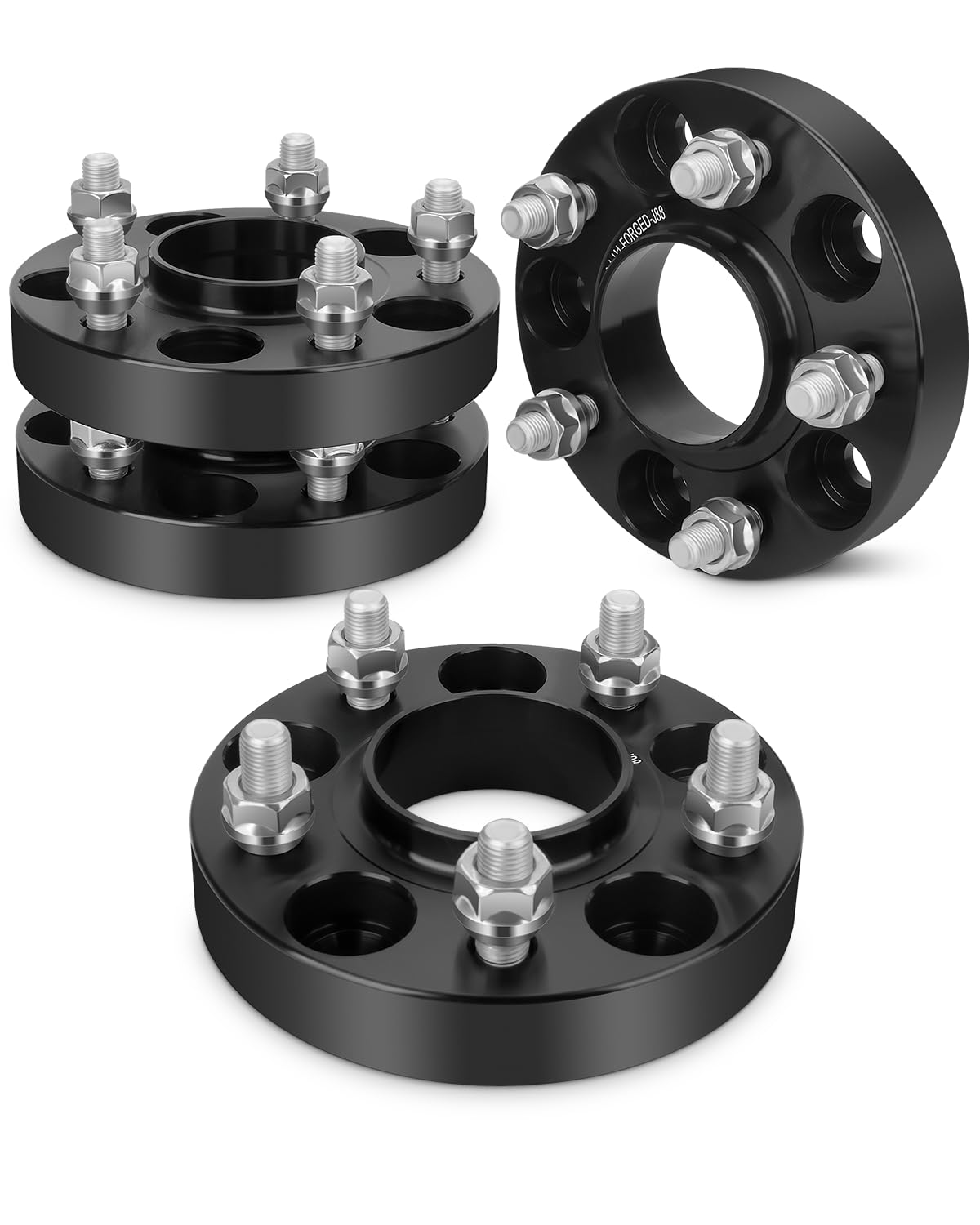 Dynofit 5X114.3 Wheel Spacers 1 Inch (25Mm) For Nissan 350Z 370Z, 4 Pcs 5X4.5 Hubcentric Spacers For Infinit G35 G37 Fx35, 66.1M