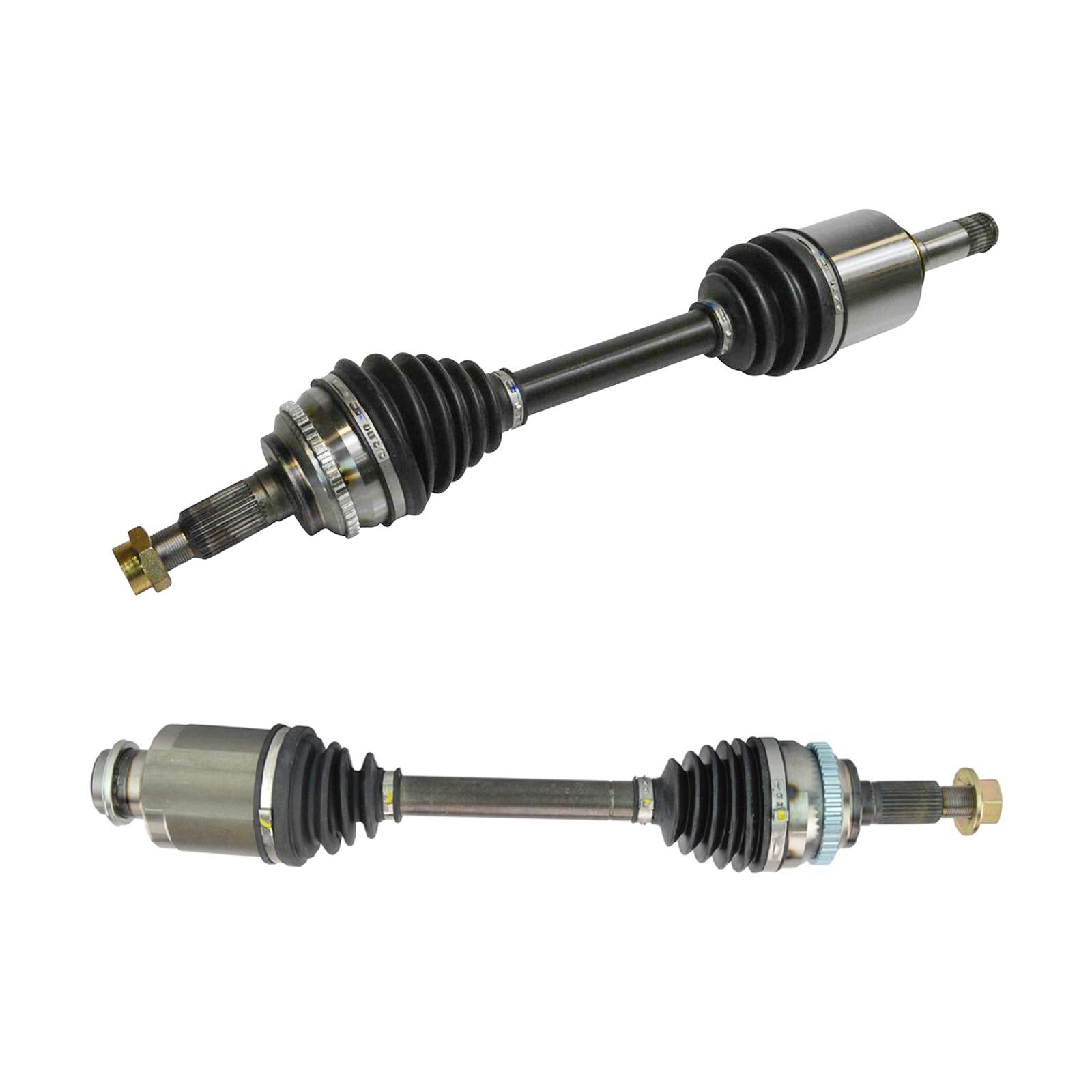 Trq Front Cv Axle Shaft Assembly Set Compatible With 2007-2013 Ford Edge Lincoln Mkx