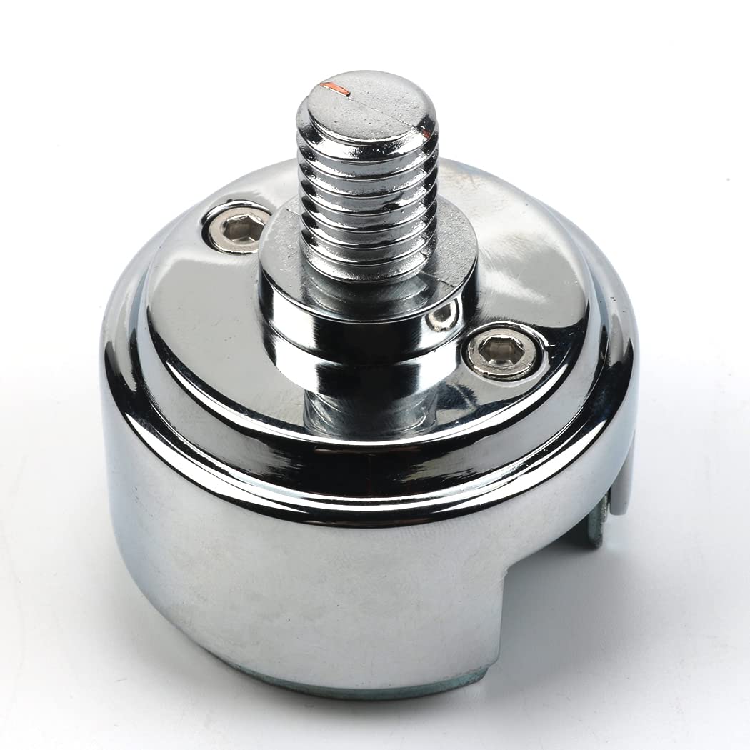 Jetuplusllc Chrome Mounting Adapter Eaton-Fuller 13/15/18 70589 1/2''-13 Thread-On Shift Knob