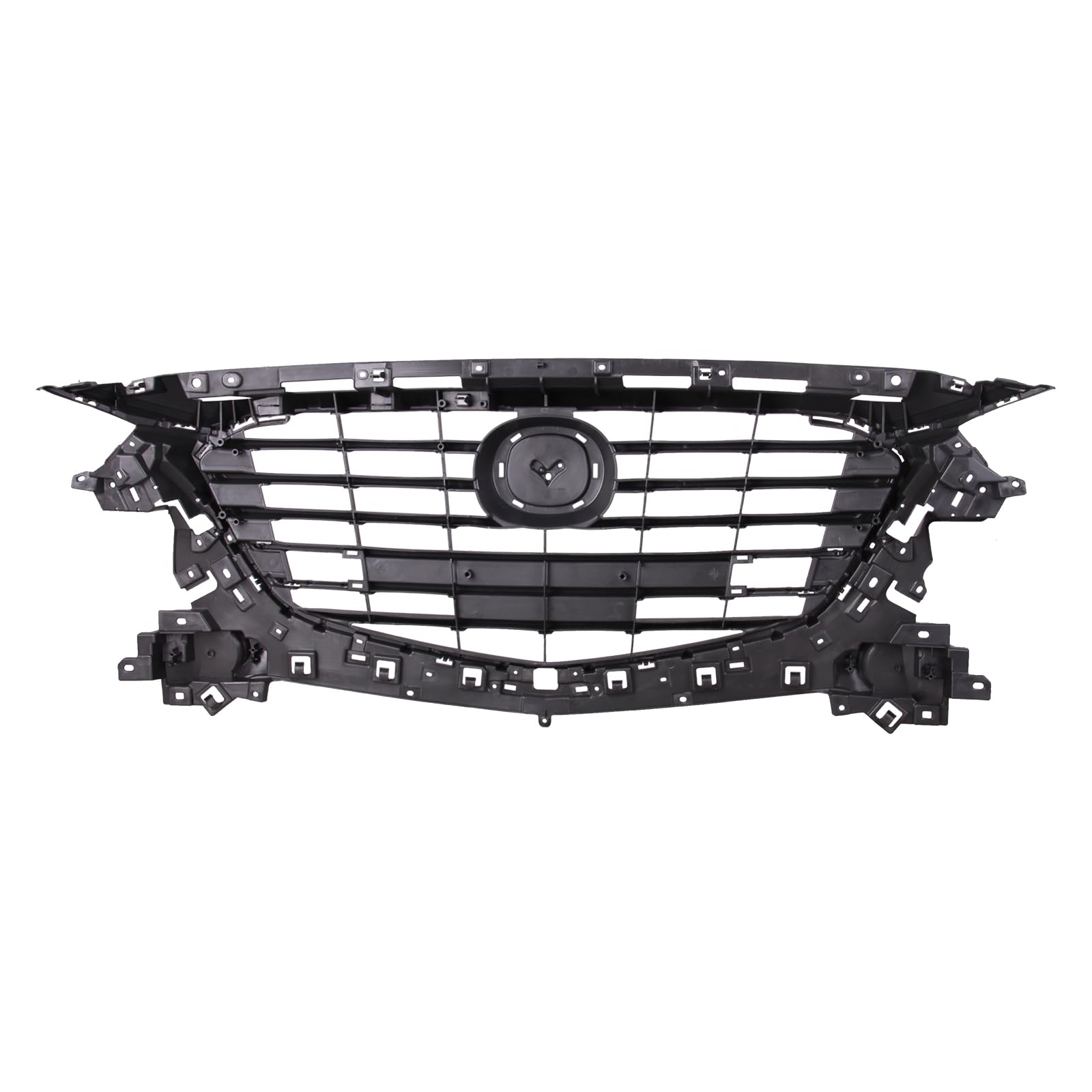 TYG (CAPA QUALITY) Front Grille Compatible with 2017-2018 Mazda 3 Sport Touring Sedan/Hatchback (Mexico Built), PP OEM Replaceme