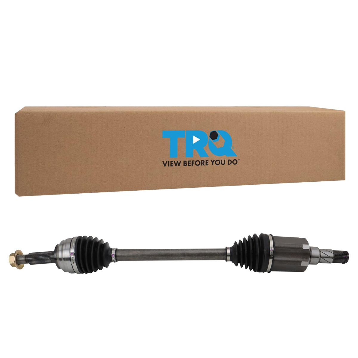 Trq Rear Left Right Cv Axle Shaft Assembly Driver Passenger Side Compatible With 2017-2022 Tesla 3