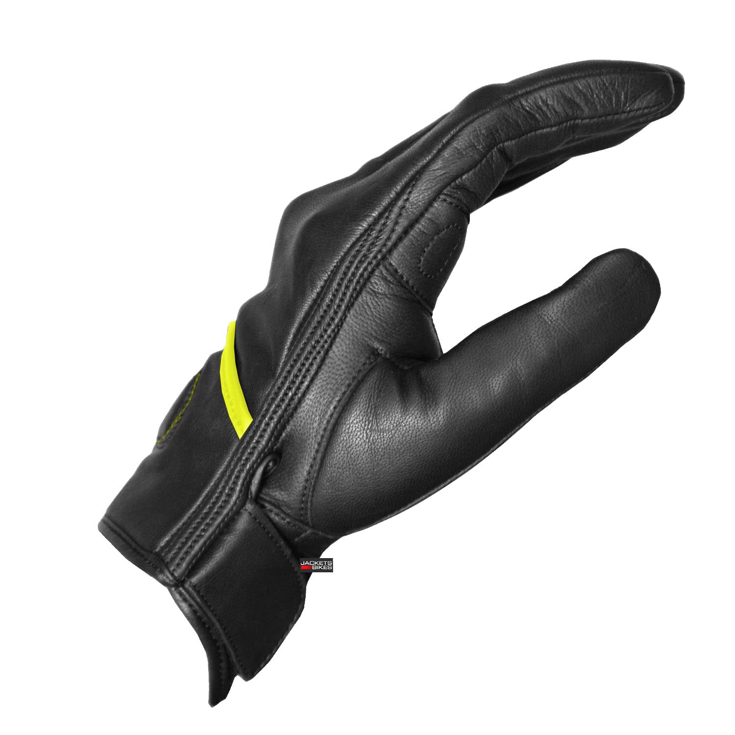 Jackets 4 Bikes Men'S Premium Leather Street Motorcycle Protective Cruiser Biker Gel Gloves Blackgreen M