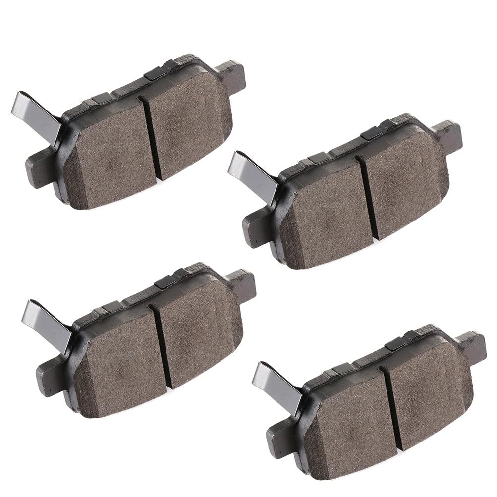 Cciyu D1090 Rear Semi-Metallic Disc Brake Pads Kit For Acura Rl 2005-2012 4Pcs