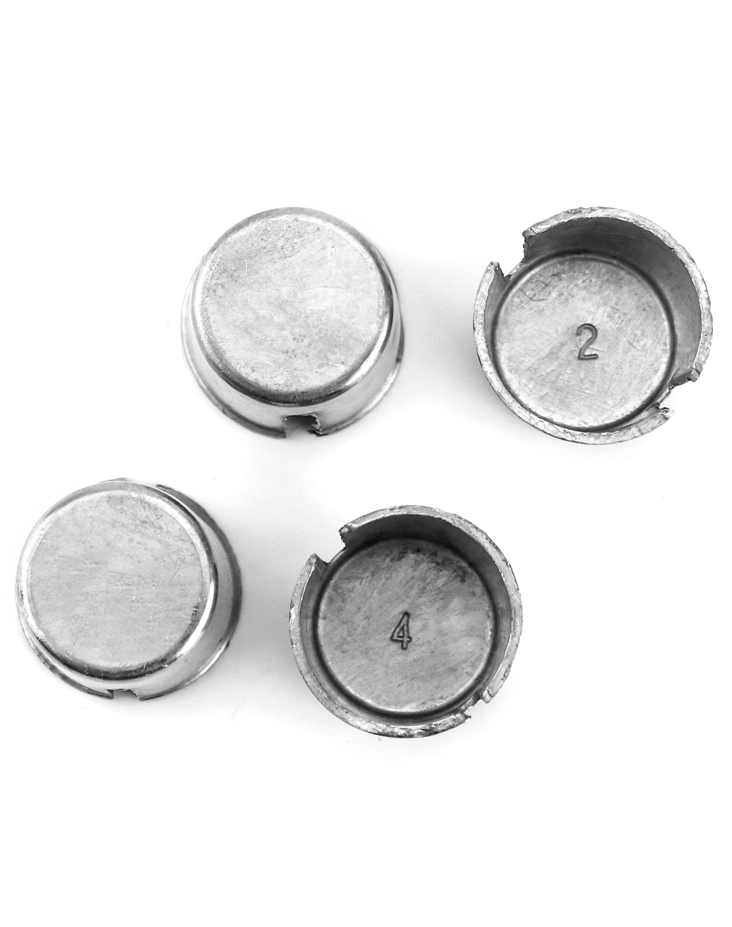 Qwork Battery Post Shims Cap, 4 Pack Terminal Cable End For Positive Or Negative Post