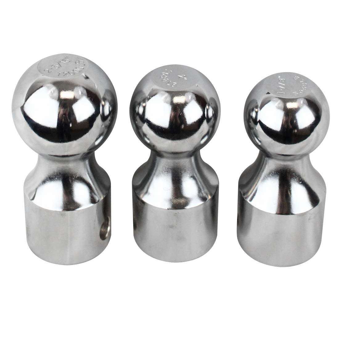 Ultra Rust Free 6 in Drop 6.75 in Rise Adjustable Aluminum Ball Mount Trailer Hitch Kit, for 2 in Receivers w/Plastic Carrying C