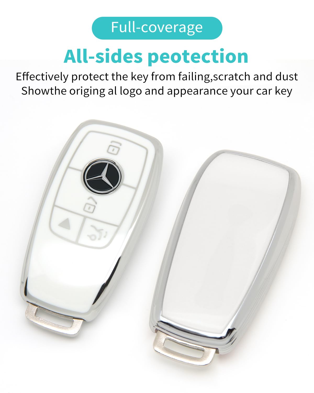 Haoyoumei Advanced Soft Tpu Key Cover Suitable For Mercedes Benz C E R S G S Cls Clk Glc Ml Gle Gls Sl Slr Maybach Mclaren Amg S