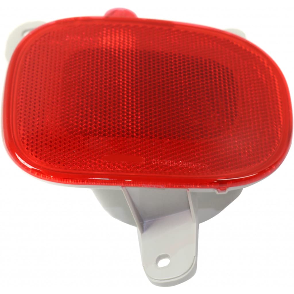 For Jeep Renegade 2015 2016 2017 2018 Bumper Reflector Passenger Side | Rear | Capa | Replacement For Ch1185103, Ch1185103C | 19