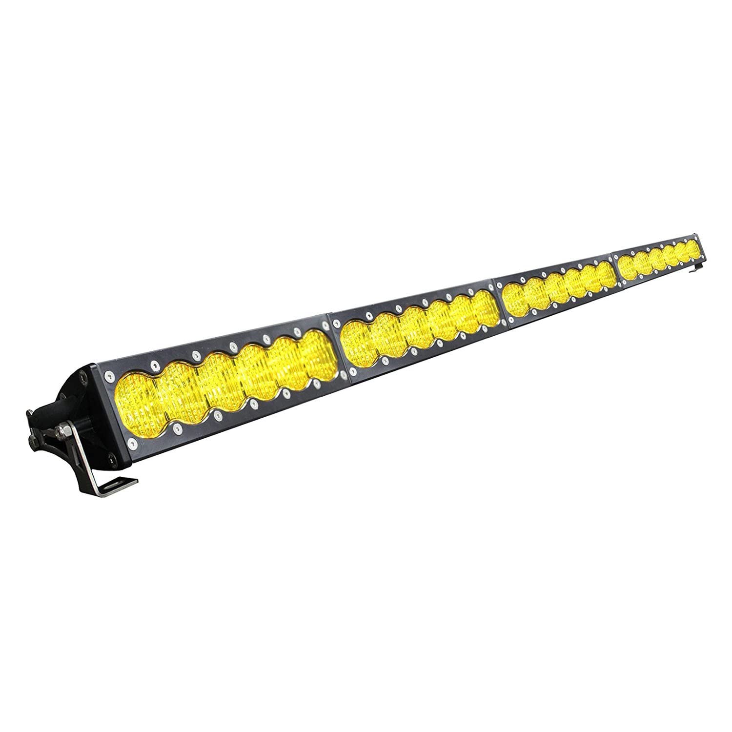 Baja Designs OnX6+ Straight LED Light Bar 40-inch for Jeeps, Off-Road 4x4, Trucks, UTV, ATV, SUV (Wide Cornering; Amber)