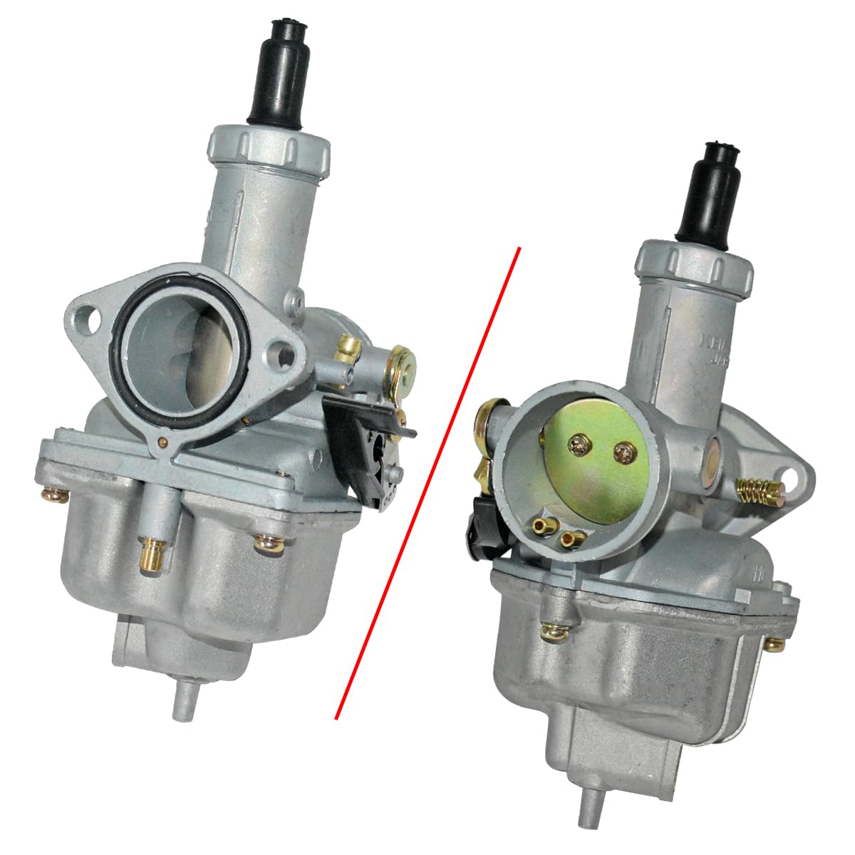JDLLONG 26mm Carburetor for Honda Dirt Bike XR100 1981-1984, XR100R 1985-2004, CRF100F 2004-2013 ATV Carb with Air Filter & Fuel