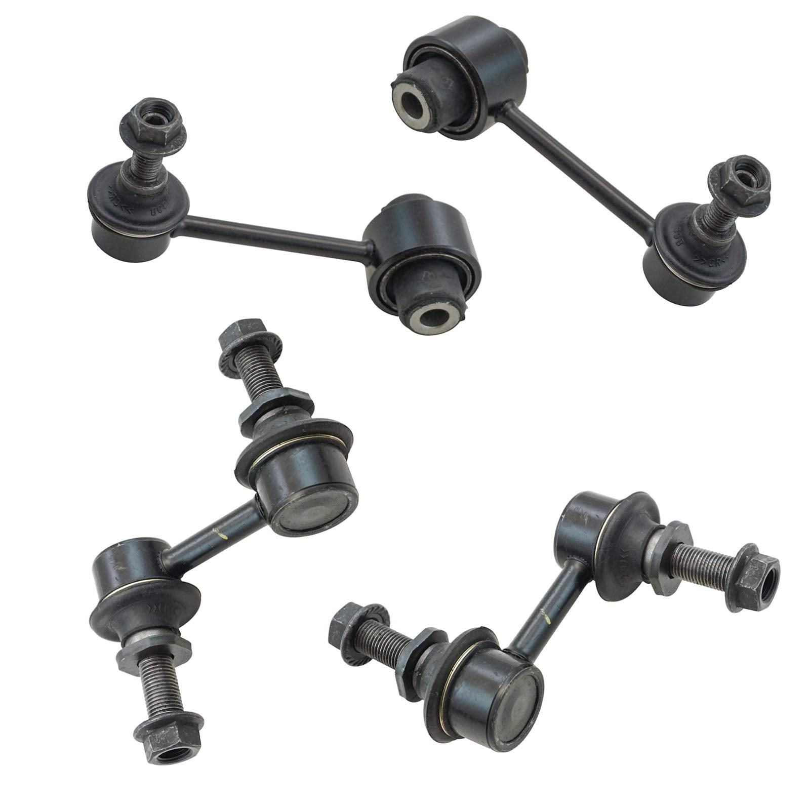 Trq Driver & Passenger Side Sway Bar Stabilizer Link Set Compatible With 2016-2017 Subaru Crosstrek 2014-2018 Forester 2010-2014