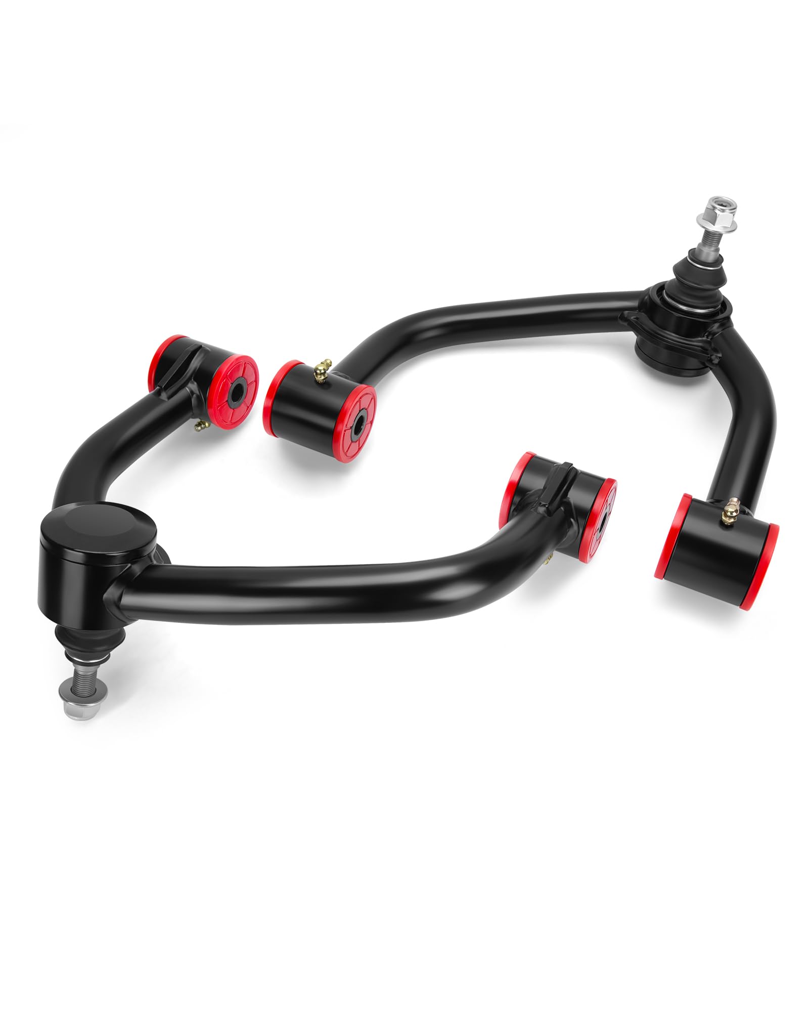 2-4in F150 Upper Control Arms, 2pcs Front Steel Control Arm Compatible With Ford F150 2004-2020,Adjustable UCA With Greasable Ba