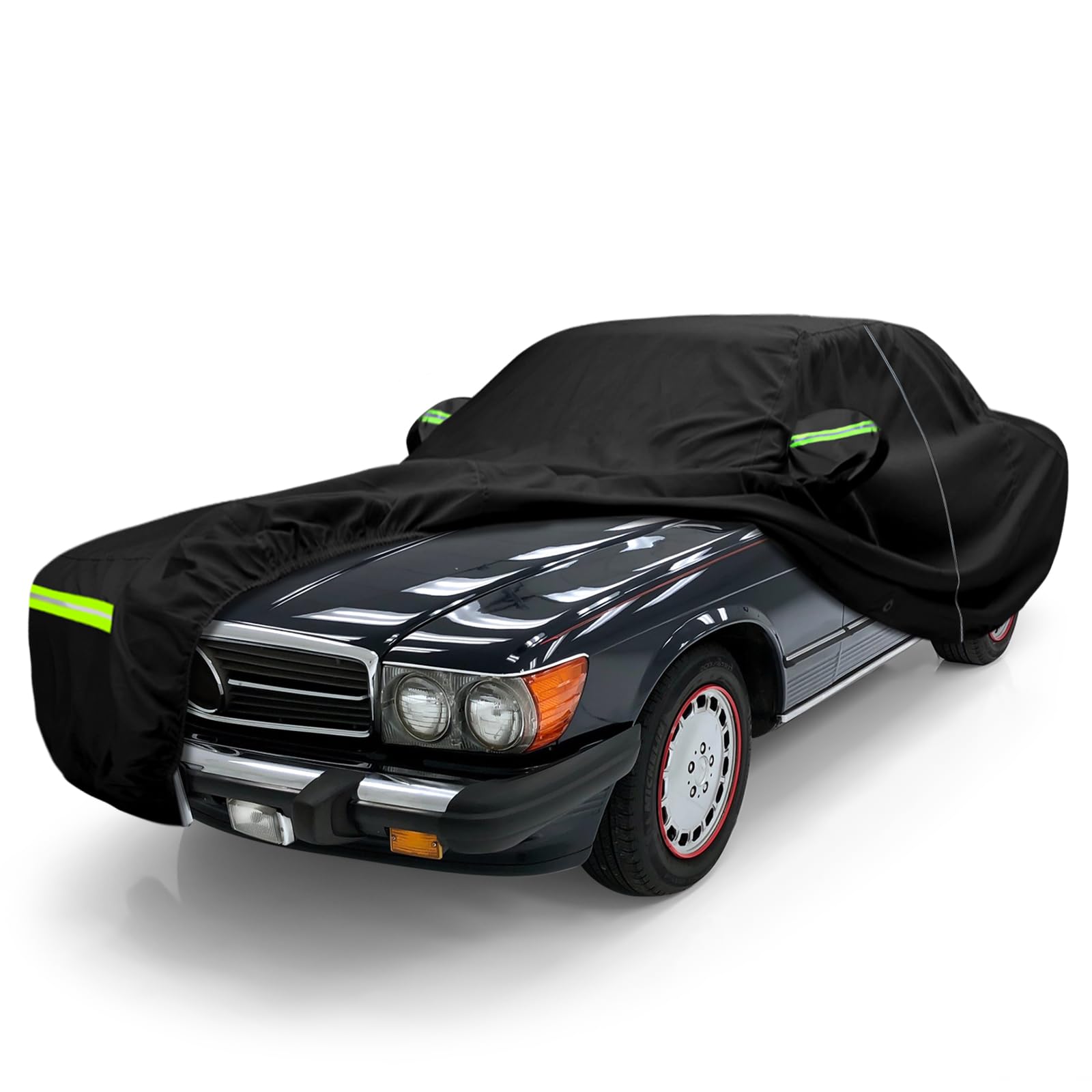 Waterproof Car Covers Replace For 2006-2025 Mercedes Benz S-Class S250 S300 S350 S400 S450, 6 Layers All Weather Car Cover With