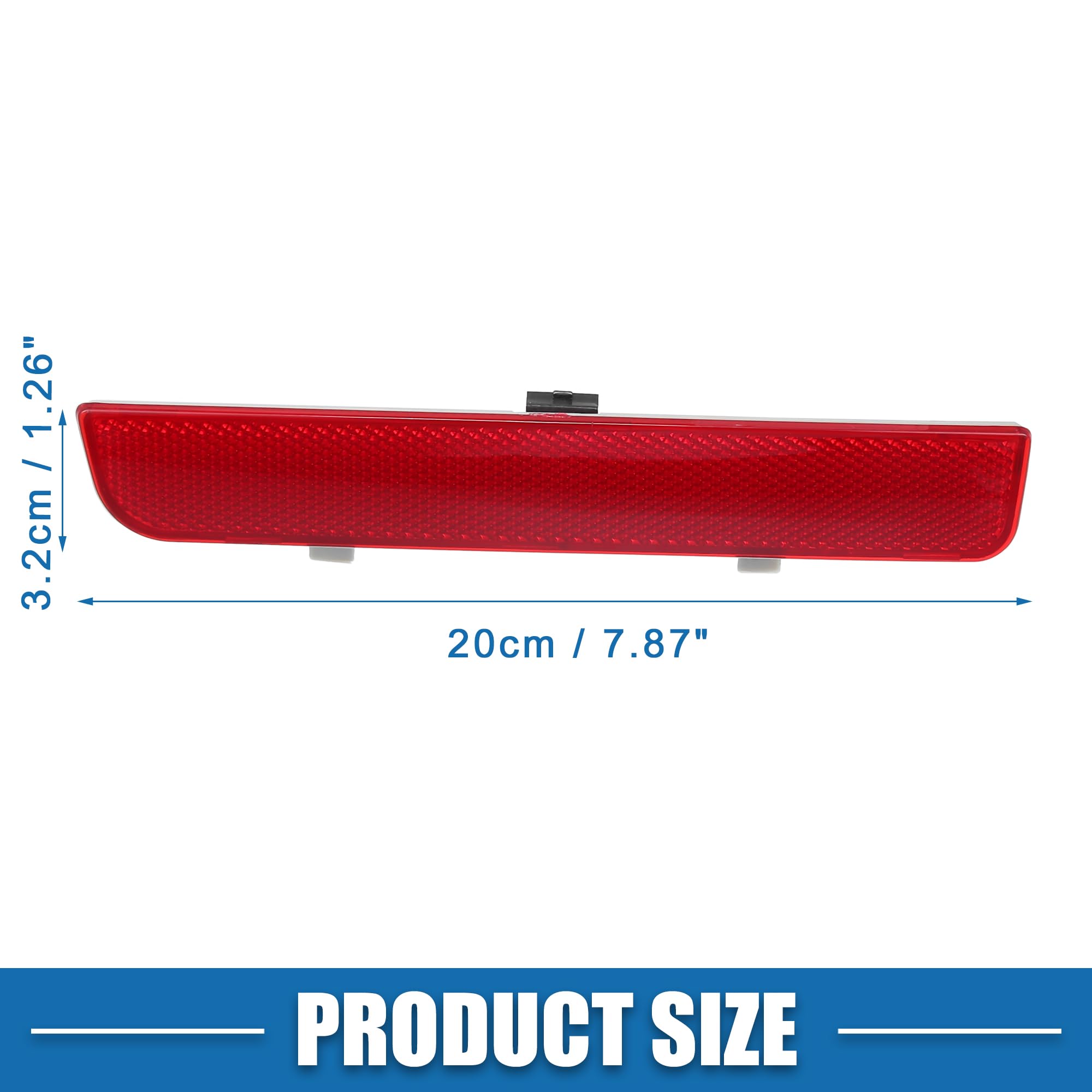 A Absopro Rear Left Reflector Strip No.Lr006349 Bumper Reflective Cover Trim For Land Rover For Range Rover 2003-2012