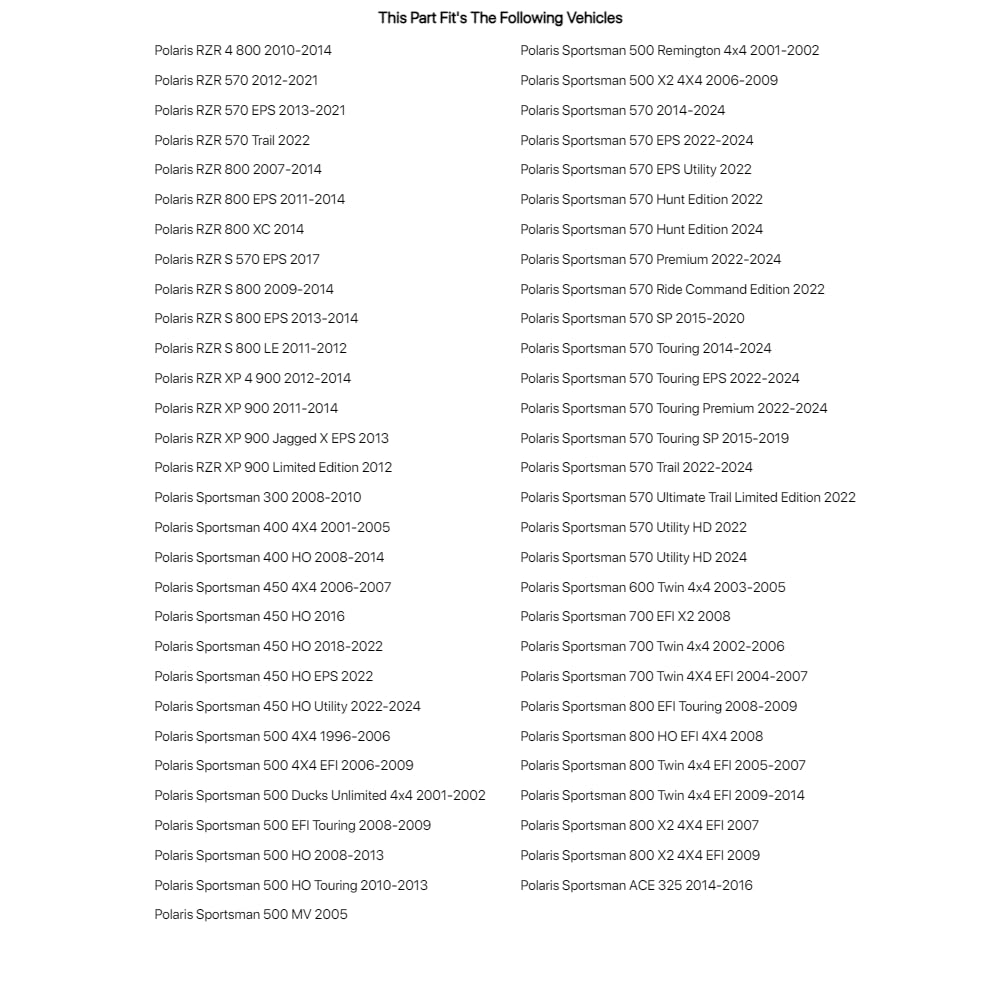 Tusk Front Aluminum Wheel Spacers 30 Mm For Polaris Sportsman 700 Twin 4X4 2002-2006