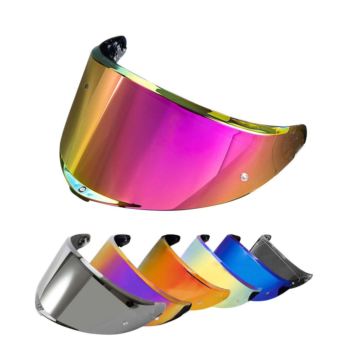 PSLER Helmet Visor for K6 K6s - K6 K6 s Visor Helmet Face Shield Helmet Accessories Replacement for K6 K6s,Deep Rose Red