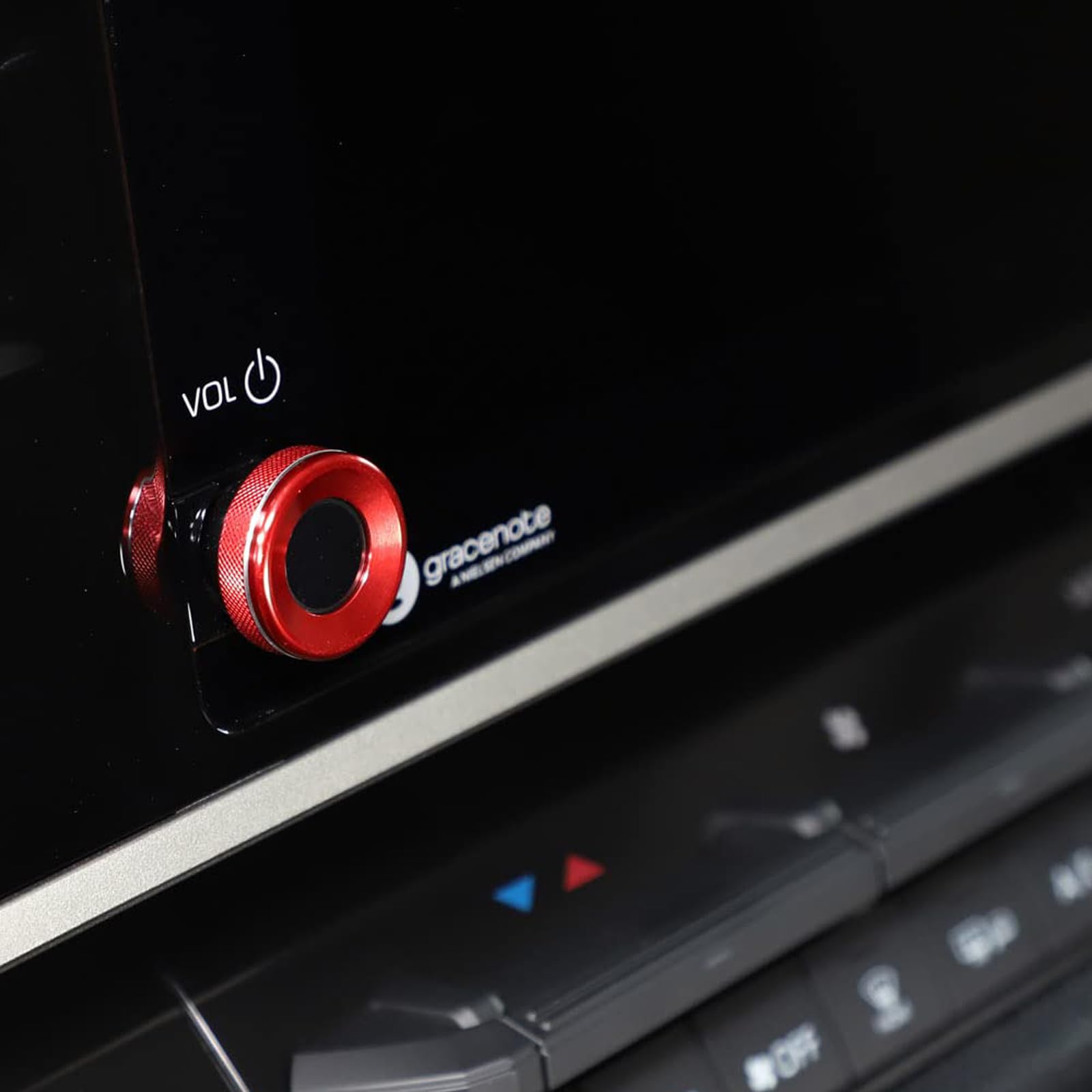 Tyifxom for Toyota C-HR/Camry/Camry Hybrid/Corolla/Corolla Hatchback/Sienna/Tacoma/Venza 8-inch or 7-inch Touchscreen knob Trims