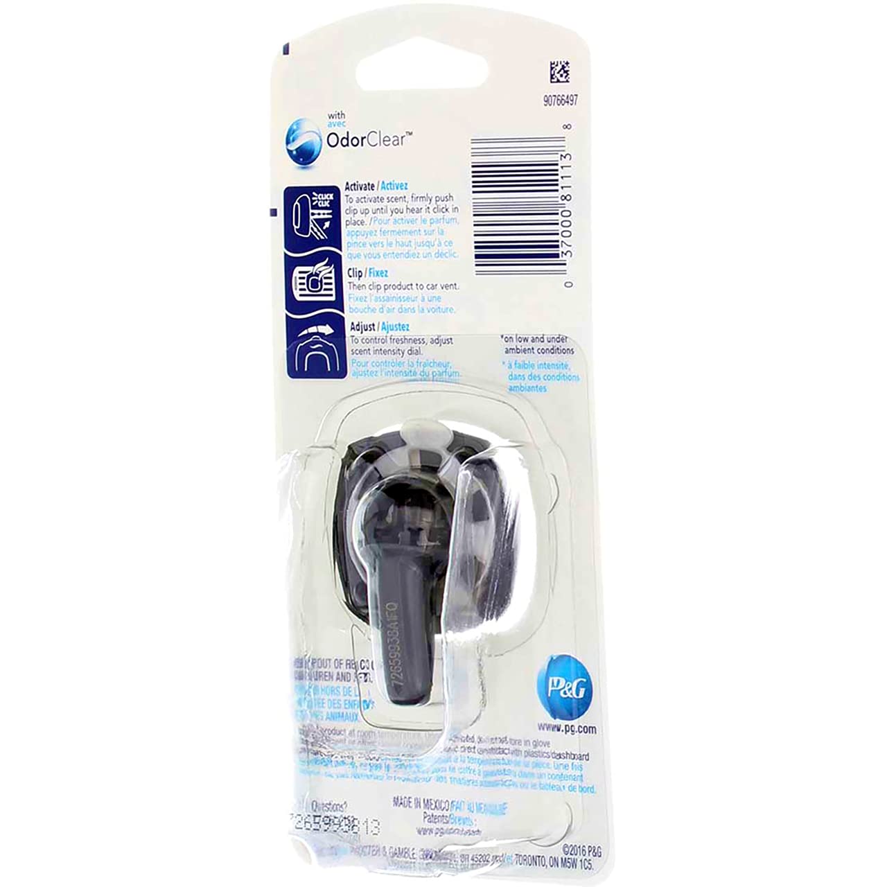 Febreze Car Vent Clip Fresh-Cut Pine Air Freshener